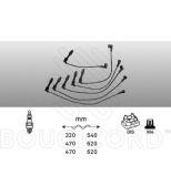 BOUGICORD - 6503 - К-т проводов зажигания saab v6 9000