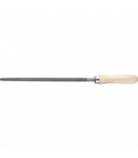 СИБРТЕХ 16123 Напильник круглый, 150 мм, деревянная ручка. СИБРТЕХ