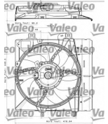 VALEO - 696393 - Вентилятор радиатора