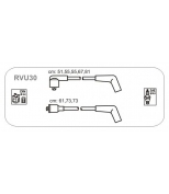 JANMOR - RVU30 - Комплект проводов зажигания LAND ROVER: DEFENDER Station Wagon 90-, RANGE ROVER II 94-02