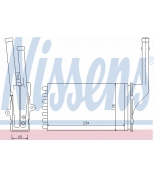 NISSENS - 71143 - Теплообменник, отопление салона