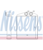 NISSENS - 72661 - Теплообменник, отопление салона