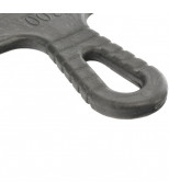 СИБРТЕХ 85453 Шпатель из нержавеющей стали, 100 мм, зуб 4 х 4 мм, пластмассовая ручка. СИБРТЕХ