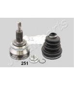 JAPAN PARTS - GI251 - Шрус наружн к-кт toyota avensis 2.2d-4d 09 