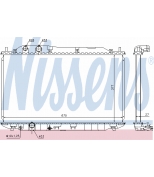 NISSENS 68143 Радиатор двигателя