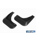 RIVAL 22305002 Комплект задних брызговиков, RIVAL, Hyundai Solaris SD 2017-