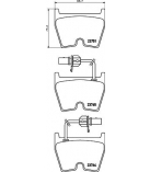 HELLA - 8DB355009191 - Колодки тормозные дисковые