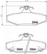 HELLA - 8DB355009571 - Brake Pad Set, disc brake