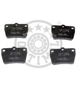 OPTIMAL - 83902 - Колодки тормозные задние дисковые TOYOTA RAV4 II 1,8-2,0i 16V/2,0D 08/00- 78,5X54X14mm