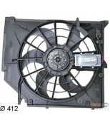 HELLA - 8EW351038391 - Вентилятор радиатора двигателя