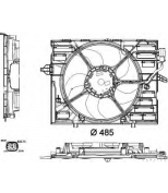 HELLA - 8EW351040441 - Вентилятор, охлаждение двигателя