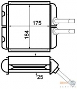 HELLA - 8FH351024221 - Теплообменник