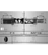MALO - 8509 - Шланг тормозной передний