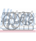 NISSENS - 85263 - Вентиляторы с диф FO Tr Connect (+АС) 02-
