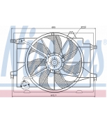 NISSENS - 85366 - Вентилятор радиатора HYUNDAI TUCSON/KIA SPORTAGE 04-