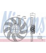 NISSENS - 85727 - Вентилятор  охлаждение двигателя Audi A4/A5/A6 2.0 TFSI 08-