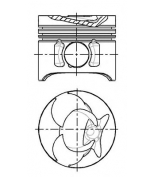 NURAL - 8774310040 - Поршень двигателя: Vito 2.3TD M601/W140/W463 3.5TD M603 STD