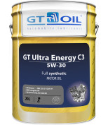 GT OIL 8809059407943 Масло моторное 5W30 GT Ultra Energy C3 20л синтетика