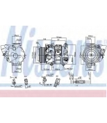 NISSENS - 890143 - Компрессор кондиционера