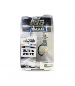 AVS A07241S Лампы газонаполненные H1 12V 85W AVS ALFAS Pure-White 6000К кт.2 шт.+2 шт.(Т-10)