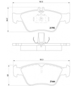 PAGID - T1091 - Колодки тормозные дисковые к-т 4 шт.