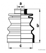 HERTH+BUSS - J2868000 - J2868000 Пыльник ШРУСа резиновый