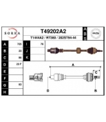 EAI - T49202A2 - Полуось R Ren Clio II , Kangoo 1.5dCi +ABS 11/02 ->