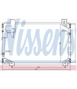 NISSENS - 940020 - Конденсатор кондиционера 940020
