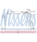 NISSENS - 940100 - Радиатор кондиционера внешний