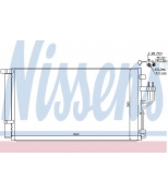 NISSENS - 940351 - Радиатор кондиционера внешний