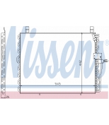 NISSENS - 94176 - Конденсатор кондиционера 94176