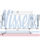 NISSENS - 94306 - Конденсатор кондиционера 94306