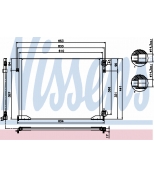 NISSENS - 94671 - Радиатор кондиционера