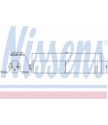 NISSENS - 95383 - Осушитель кондиционера  NISSAN ALMERA N16