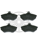 OPTIMAL - 9774 - Колодки тормозные дисковые передние / SEAT Cordoba,Ibiza,Toledo,VW Corado,Golf-I