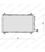 DELPHI - TSP0225125 - Конденсатор кондиционера TSP0225125