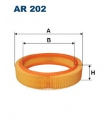 FILTRON - AR202 - Фильтр воздушный AR202