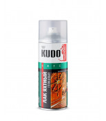 KUDO KU9003 Краска-аэрозоль KUDO лак яхтный  глянцевый (520 мл)