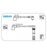 JANMOR - ABS46 - Комплект проводов зажигания AUDI: 80 86-91, 80 91-94, 80 Avant 91-96, COUPE 88-96