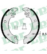 LPR - 02750 - Колодки торм. барабанные