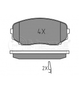 MEYLE - 0252454417W - Комплект дисковых тормозных колодок