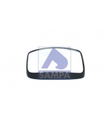 SAMPA 022107 Стекло зеркала заднего вида MAN малое