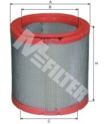 MFILTER - A389 - Фильтр возд citroen berlingo i (m49  m59) 96-/mits galant iii 84-87/mits lancer iii | 83-92