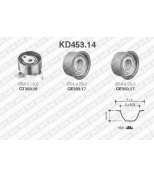 NTN-SNR - KD45314 - KD453.14_рем.к-кт ГРМ! Opel Astra 2.0 16V 98>