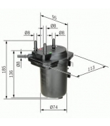 BOSCH - 0450907014 - Фильтр топливный