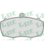 LPR - 05P261 - Колодки торм. дисковые