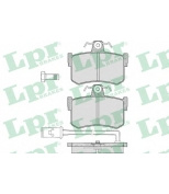 LPR - 05P341 - Колодки торм. дисковые