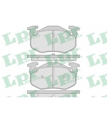 LPR - 05P801 - Колодки торм. дисковые