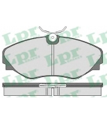 LPR - 05P908 - Колодки торм. дисковые