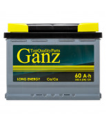 GANZ GA601 Аккумулятор GANZ 60 А/ч 242x175x190 EN540 GANZ GA601